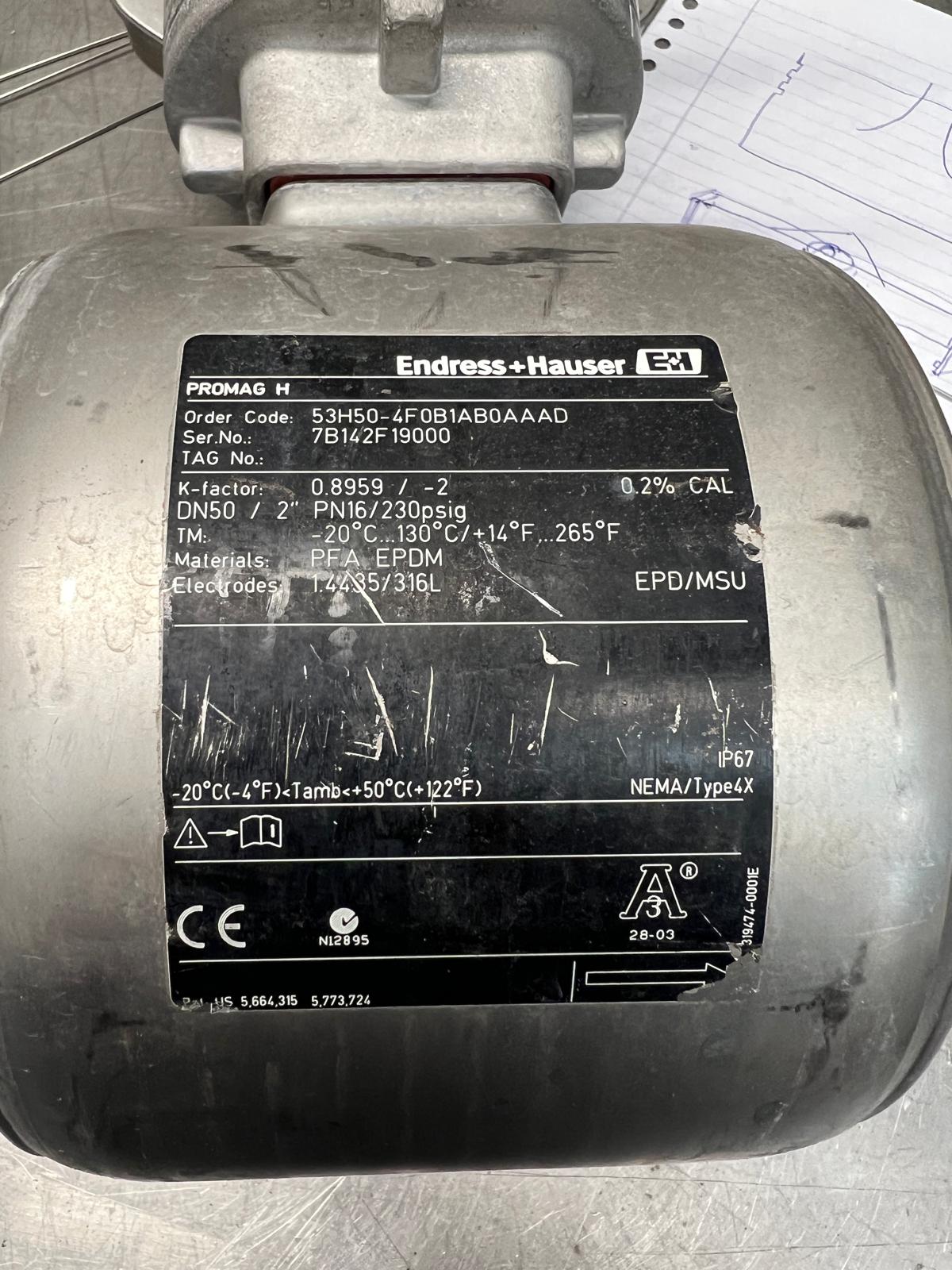 Endress Hauser 7B142F19000