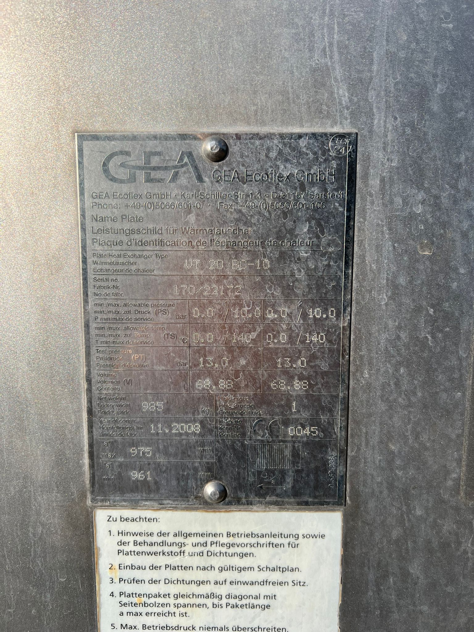 Gea/Ahlborn VT20BC-10