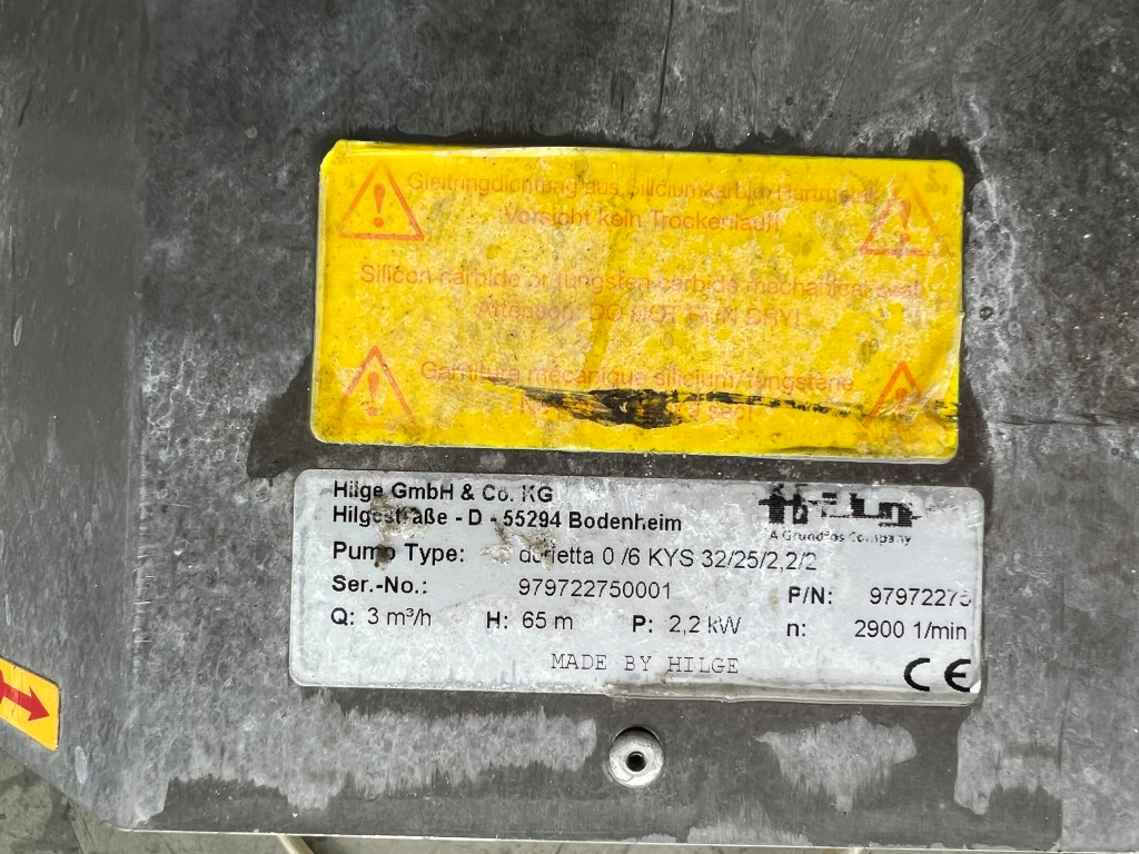 Hilge Dorietta 0/6KYS32/25/2,2/2