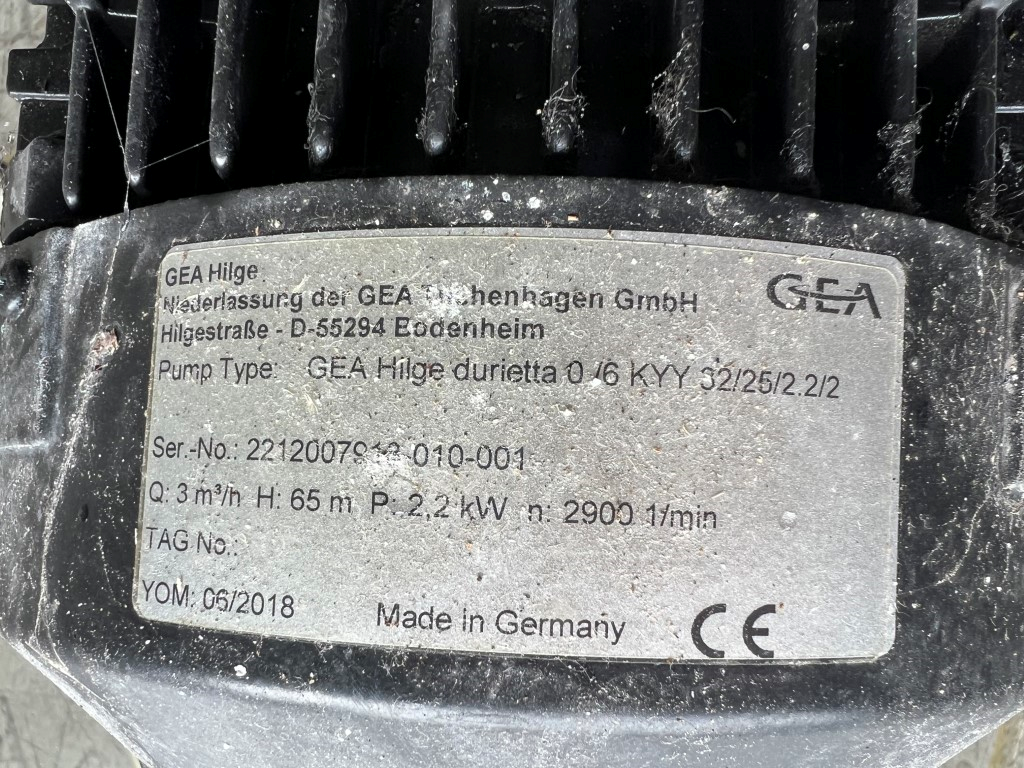 Hilge Dorietta 0/6KYS32/25/2,2/2